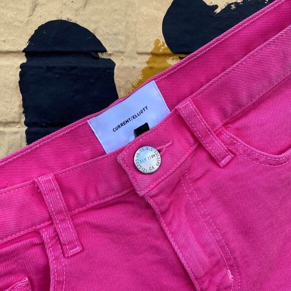 Current/Elliot The Boyfriend Shorts Hot Pi… - Picture 4 of 7